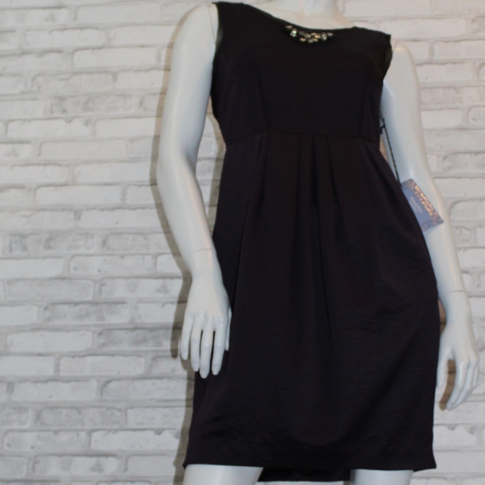 NWT Vera Wang Cocktail Fancy Dress (4) NEW Plum - Picture 2 of 8